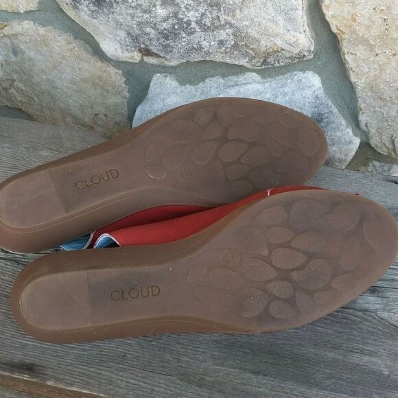 Cloud Footwear CALIBER Leather Sandal Slingback Size 8 - 8.5 Peep Toe co… - Picture 11 of 15